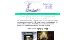 Desktop Screenshot of magicunicorn.com.au